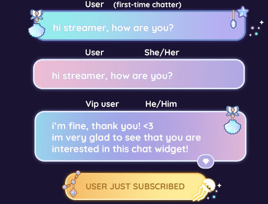 Chat Widget Vry